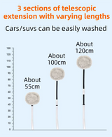 Professional Telescopic Car Microfiber Wash Mop — view 4