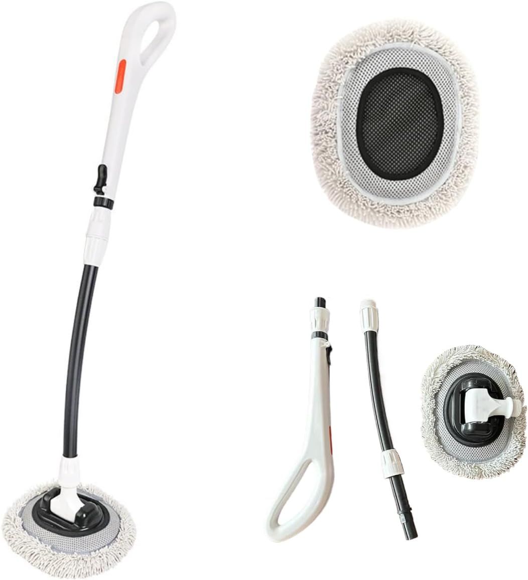 Professional Telescopic Car Microfiber Wash Mop — view 2