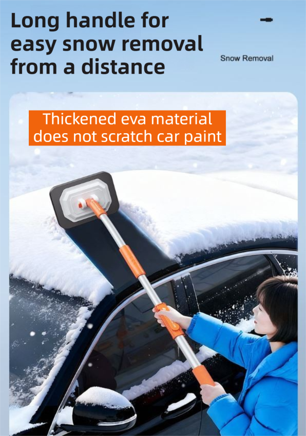 Orange 21° Curved Car Wash Mop — view 4