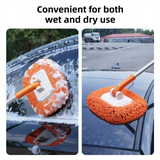 Orange 21° Curved Car Wash Mop — view 5