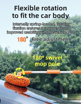 Orange 21° Curved Car Wash Mop — view 6