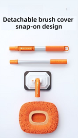 Orange 21° Curved Car Wash Mop — view 8
