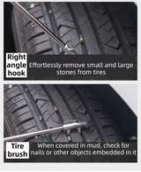 Multifunctional Car Tyre Stone Remover Hook — view 4