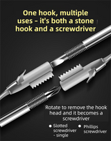 Multifunctional Car Tyre Stone Remover Hook — view 5
