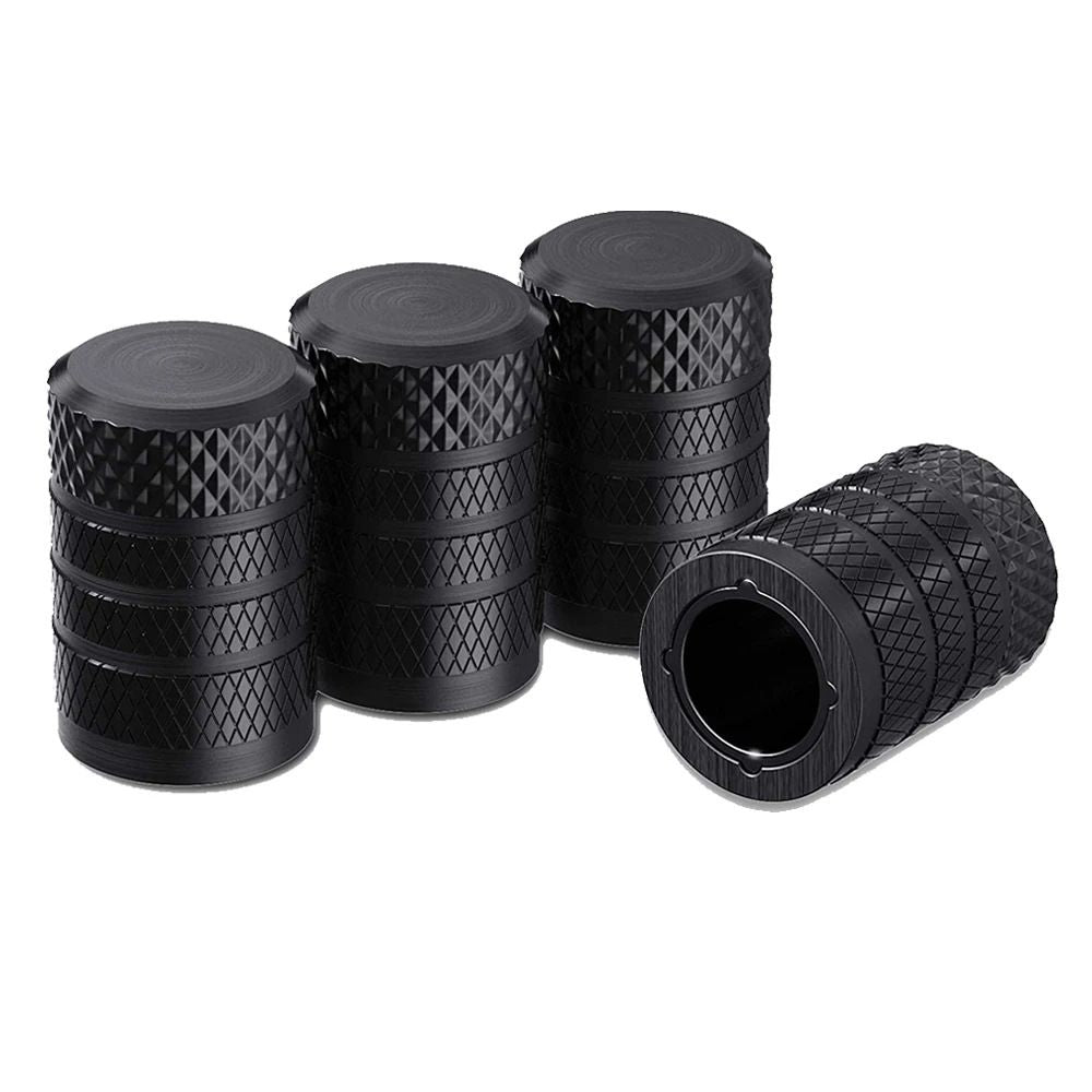 4-Pack Aluminium Car Tyre Valve Stem Caps — view 9