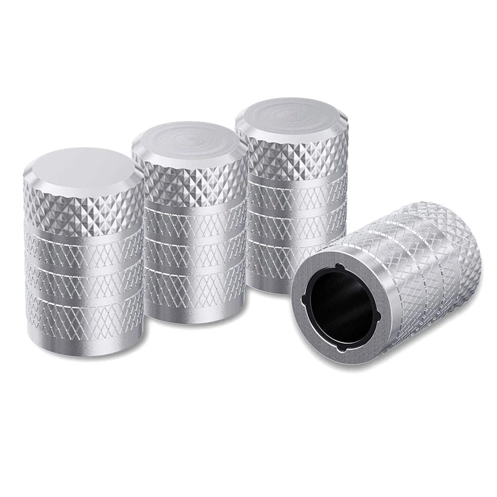 4-Pack Aluminium Car Tyre Valve Stem Caps — view 7