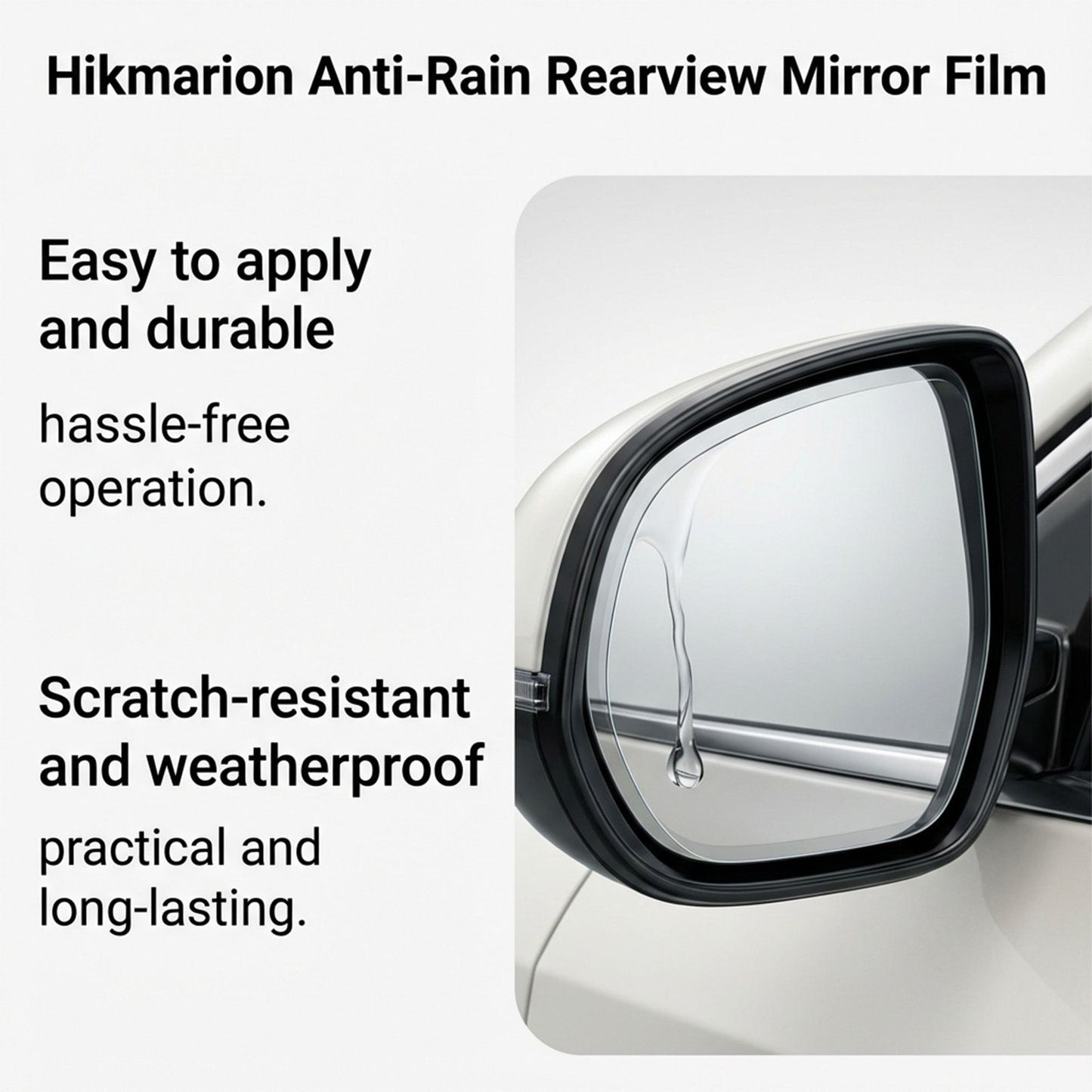Car Rearview Mirror HD Rainproof Film — view 6