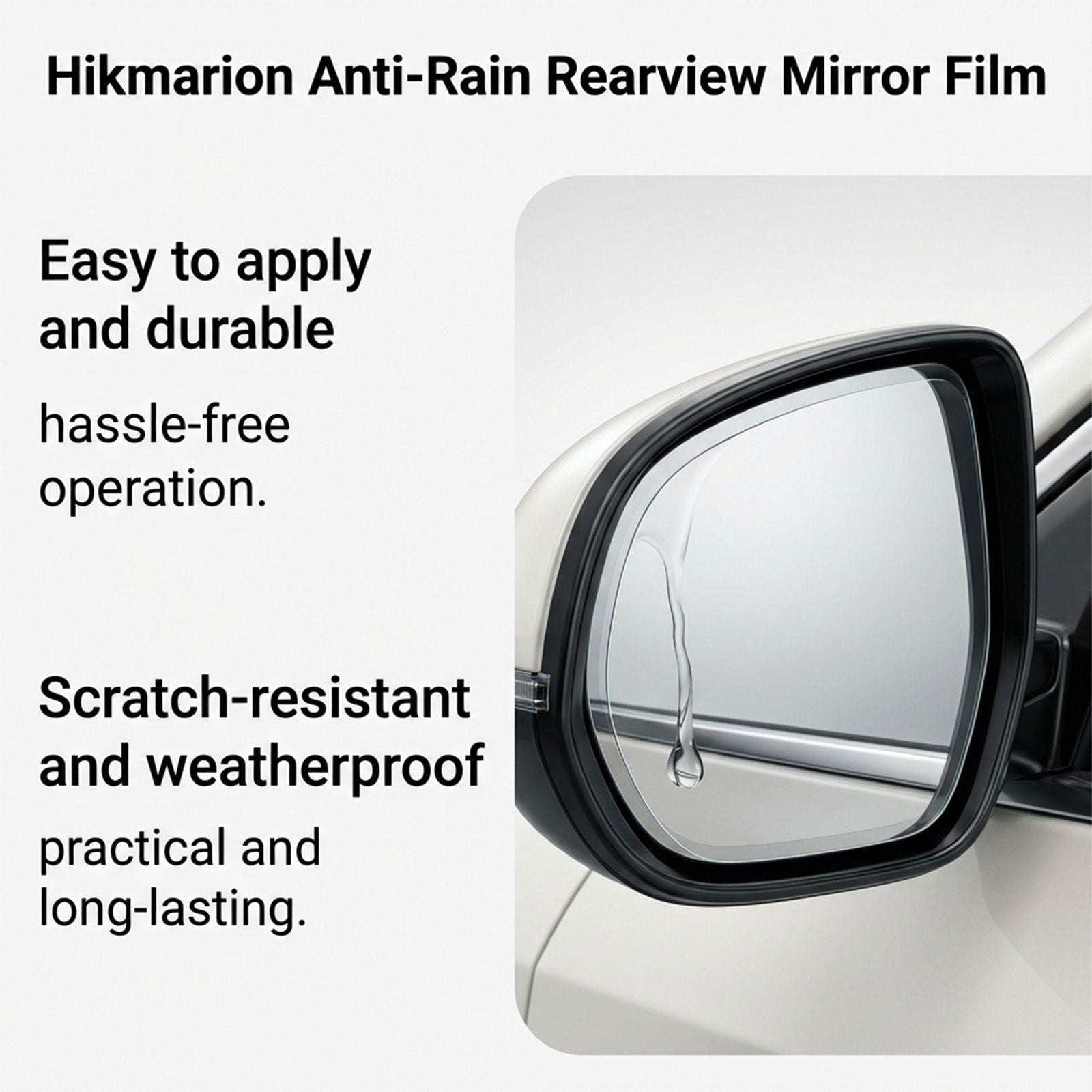 Car Rearview Mirror HD Rainproof Film — view 6