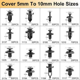 Boxed 710Pcs Heavy Duty Car Retainer Clips — view 3