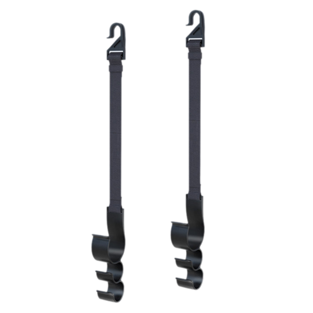 2PCS Multifunctional Car Seat Back Triple Hooks — view 2