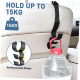 2PCS Multifunctional Car Seat Back Triple Hooks — view 4