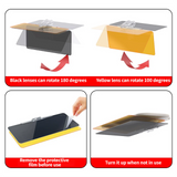 2-in-1 Car Anti-Glare Visor Extender — view 3
