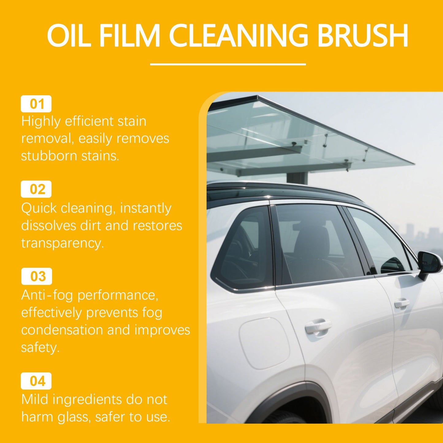 120ml car windscreen oil film remover — view 3