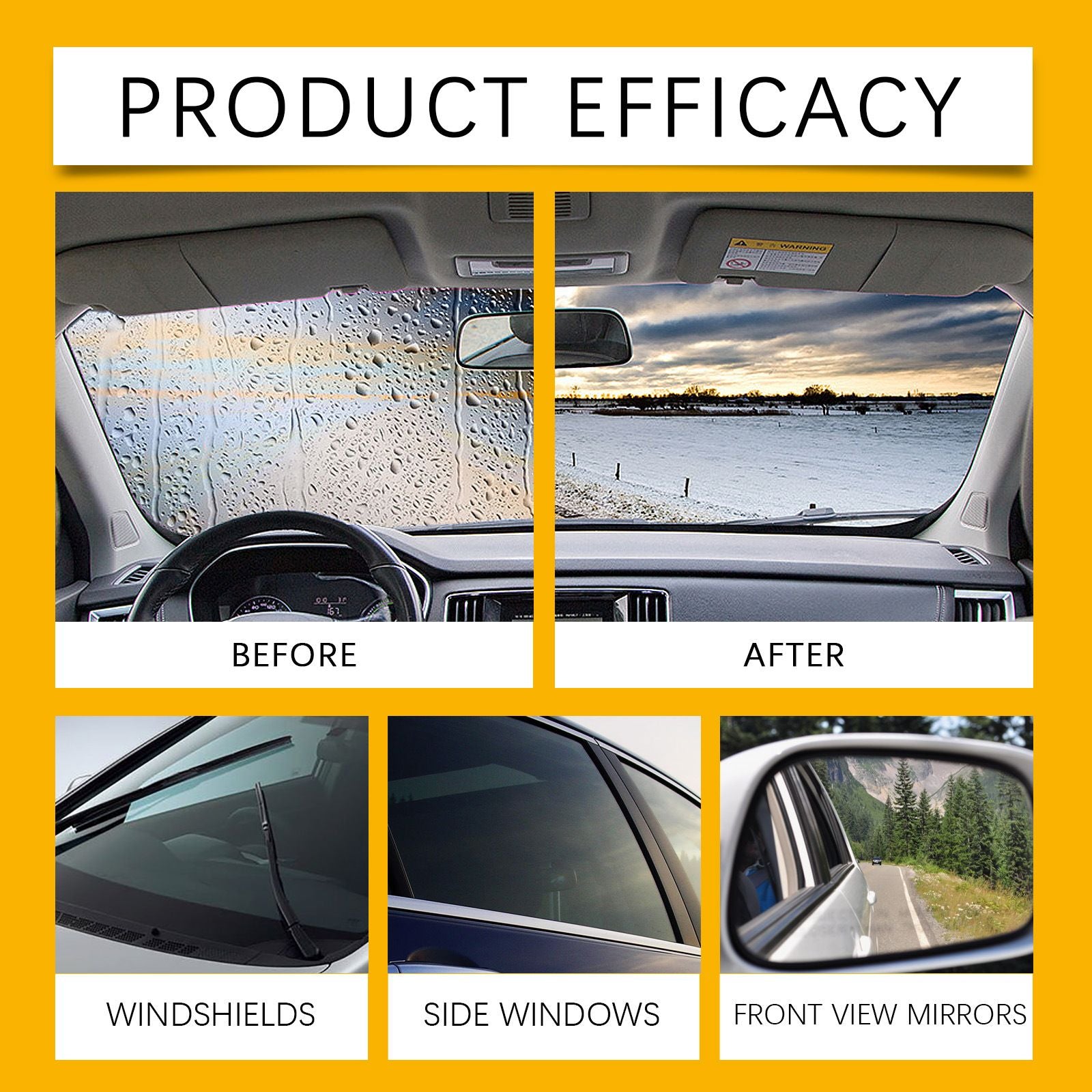 120ml car windscreen oil film remover — view 4