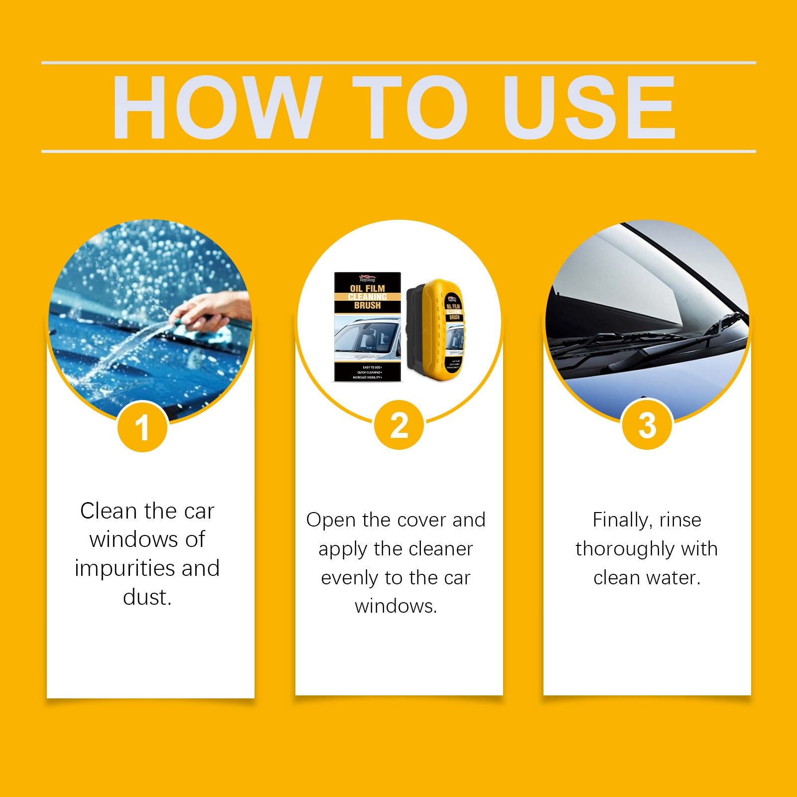 120ml car windscreen oil film remover — view 7