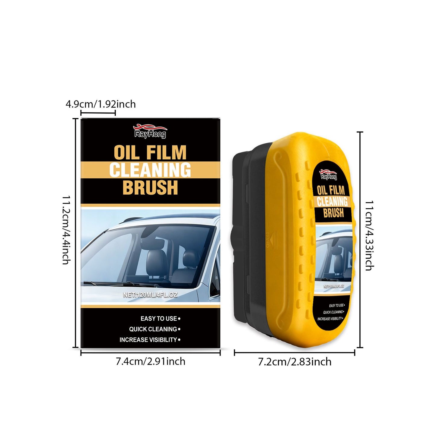 120ml car windscreen oil film remover — view 8