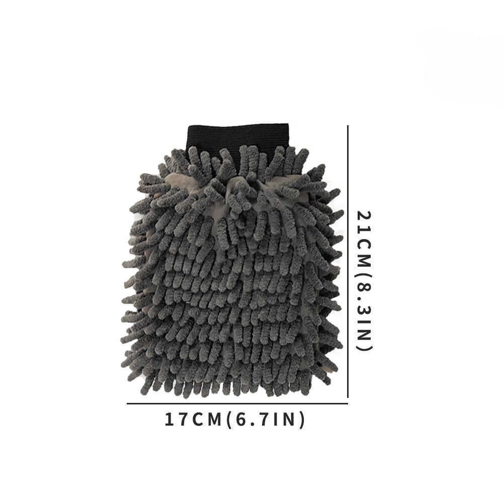 5-pack chenille car wash mitts — view 5