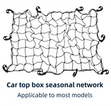 120x80cm car roof cargo net — view 2