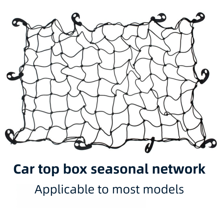 120x80cm car roof cargo net — view 2