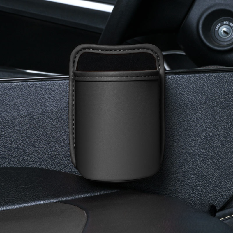 Waterproof leather car hanging organiser — view 17
