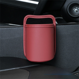 Waterproof leather car hanging organiser — view 15