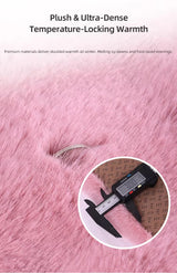 2-piece fleece car seat cushion and wheel cover — view 4