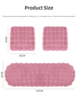 2-piece fleece car seat cushion and wheel cover — view 7
