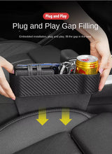 1-pair carbon fibre car seat gap filler — view 6