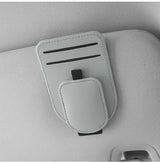 Car sun visor magnetic glasses clip — view 9