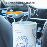 Foldable dual-layer car rubbish bin — view 5