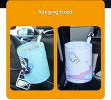 Foldable dual-layer car rubbish bin — view 14