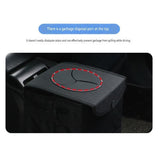 Small foldable car rubbish bin black — view 9