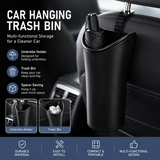 Car umbrella storage bucket hanging bin — view 13
