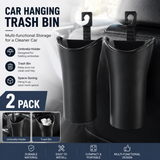 Car umbrella storage bucket hanging bin — view 2