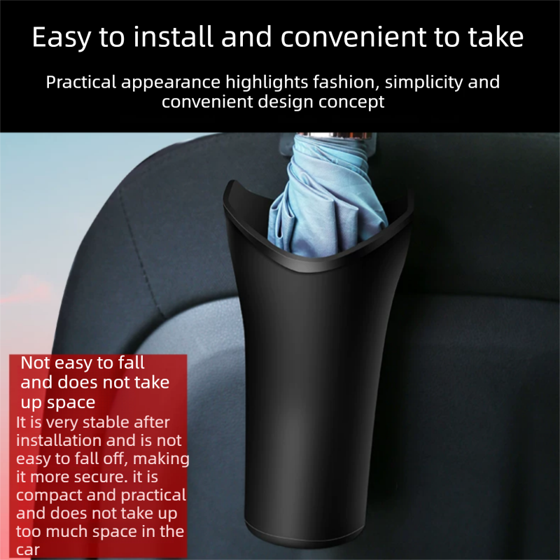 2-piece car aroma diffuser and storage bin — view 5