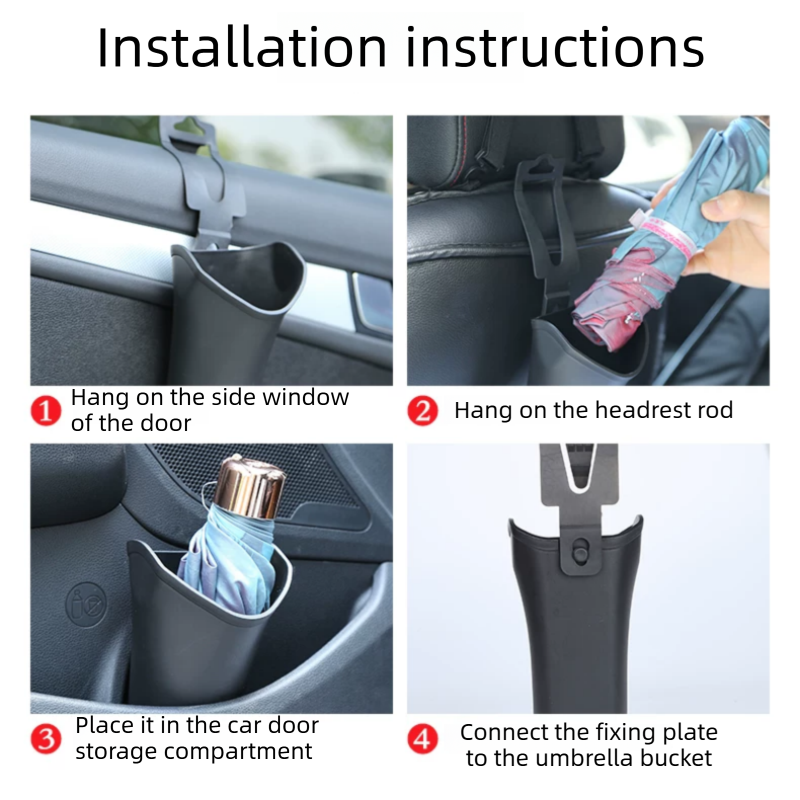 2-piece car aroma diffuser and storage bin — view 7