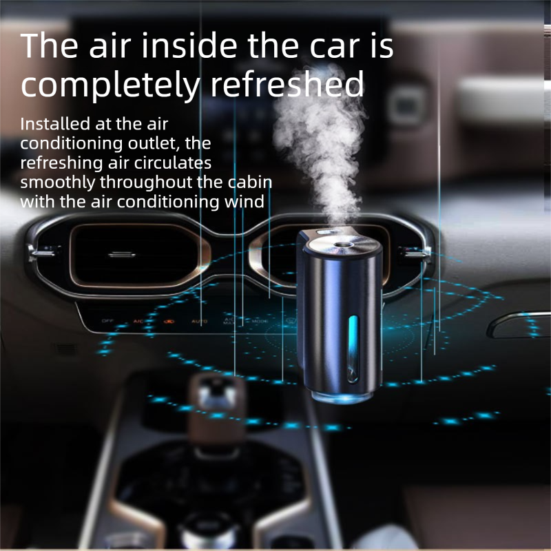 2-piece car aroma diffuser and storage bin — view 10