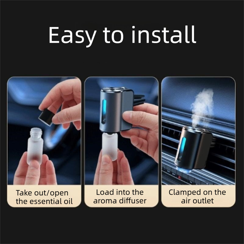 2-piece car aroma diffuser and storage bin — view 15