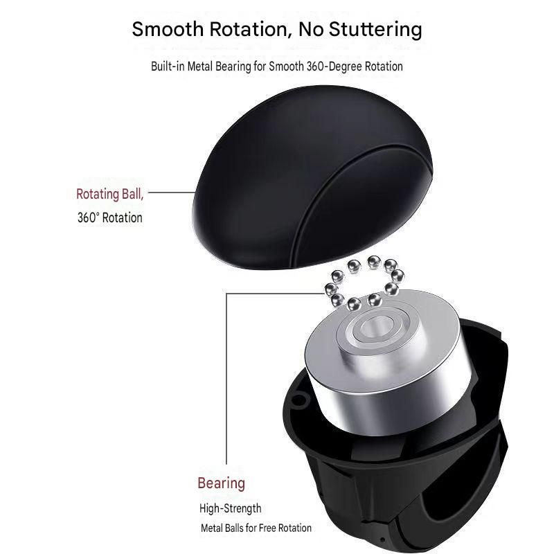 Car steering wheel spinner ball — view 8