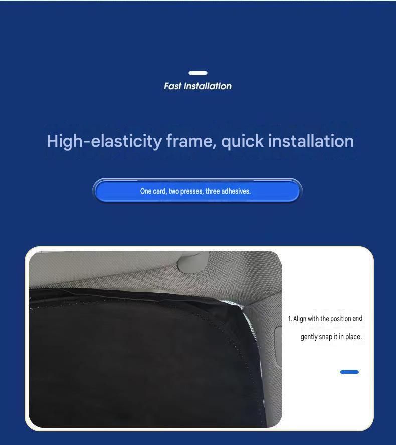 Reflective foldable car windscreen sun shade — view 9