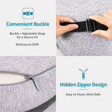 Ergonomic memory foam car neck pillow — view 6