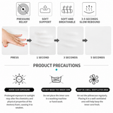 Ergonomic memory foam car neck pillow — view 8