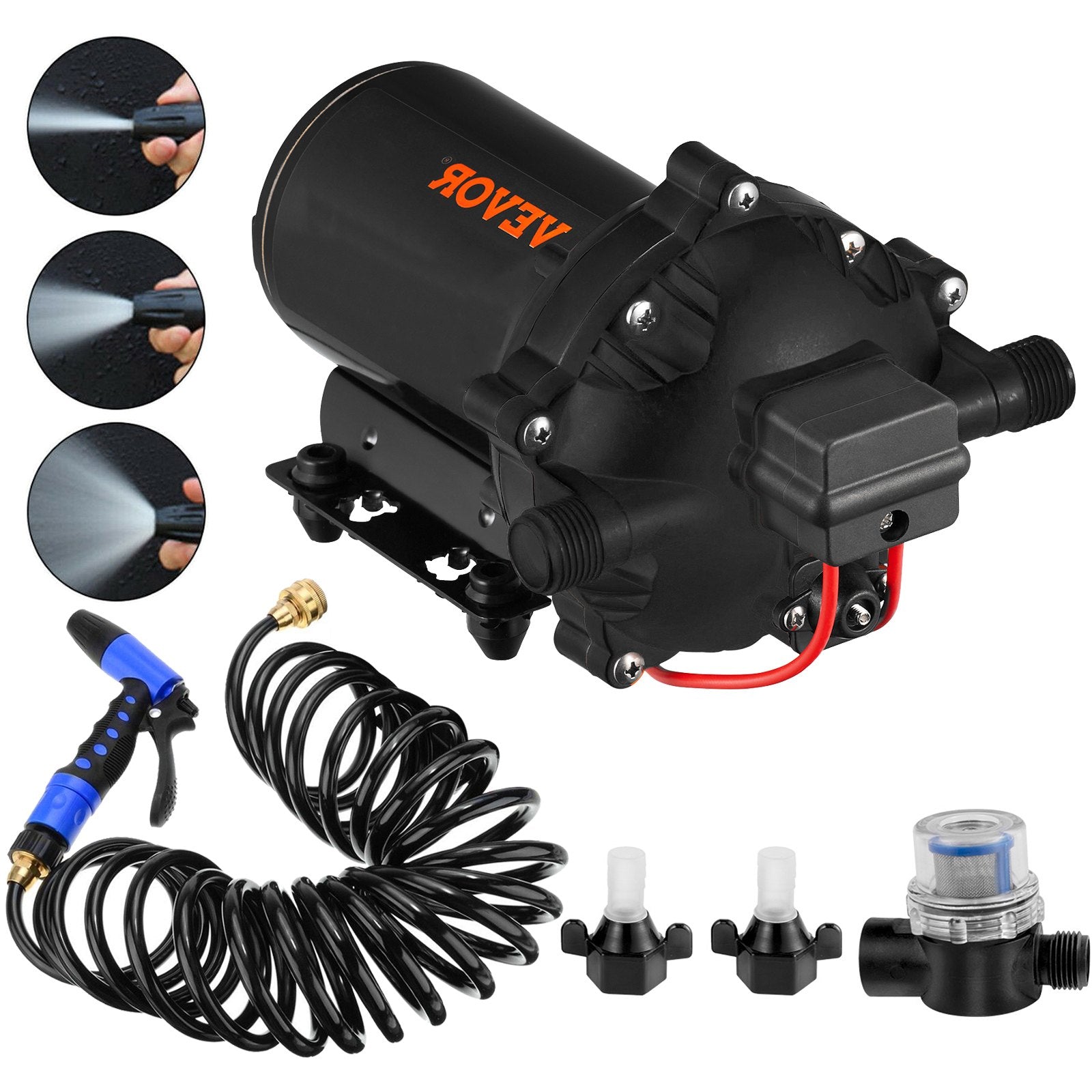 RV Water Pump 5.3 GPM — view 2