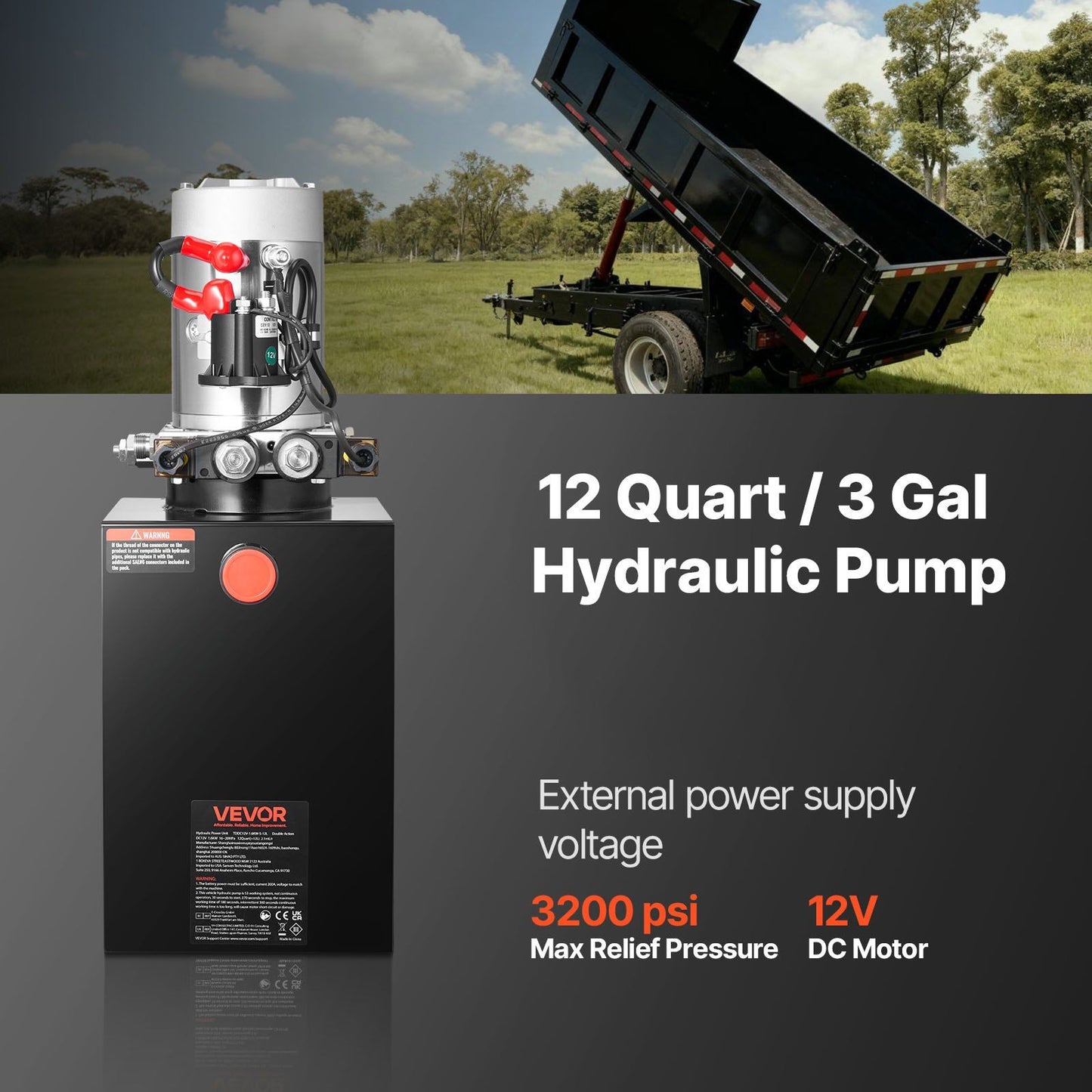 12 L Hydraulic Power Unit — view 3