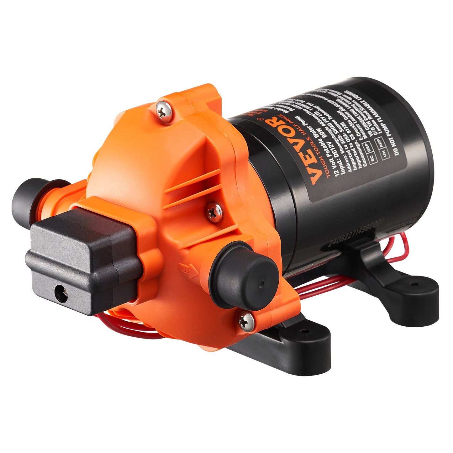 Diaphragm Pump 1.8GPM 6.81 L/min — view 2