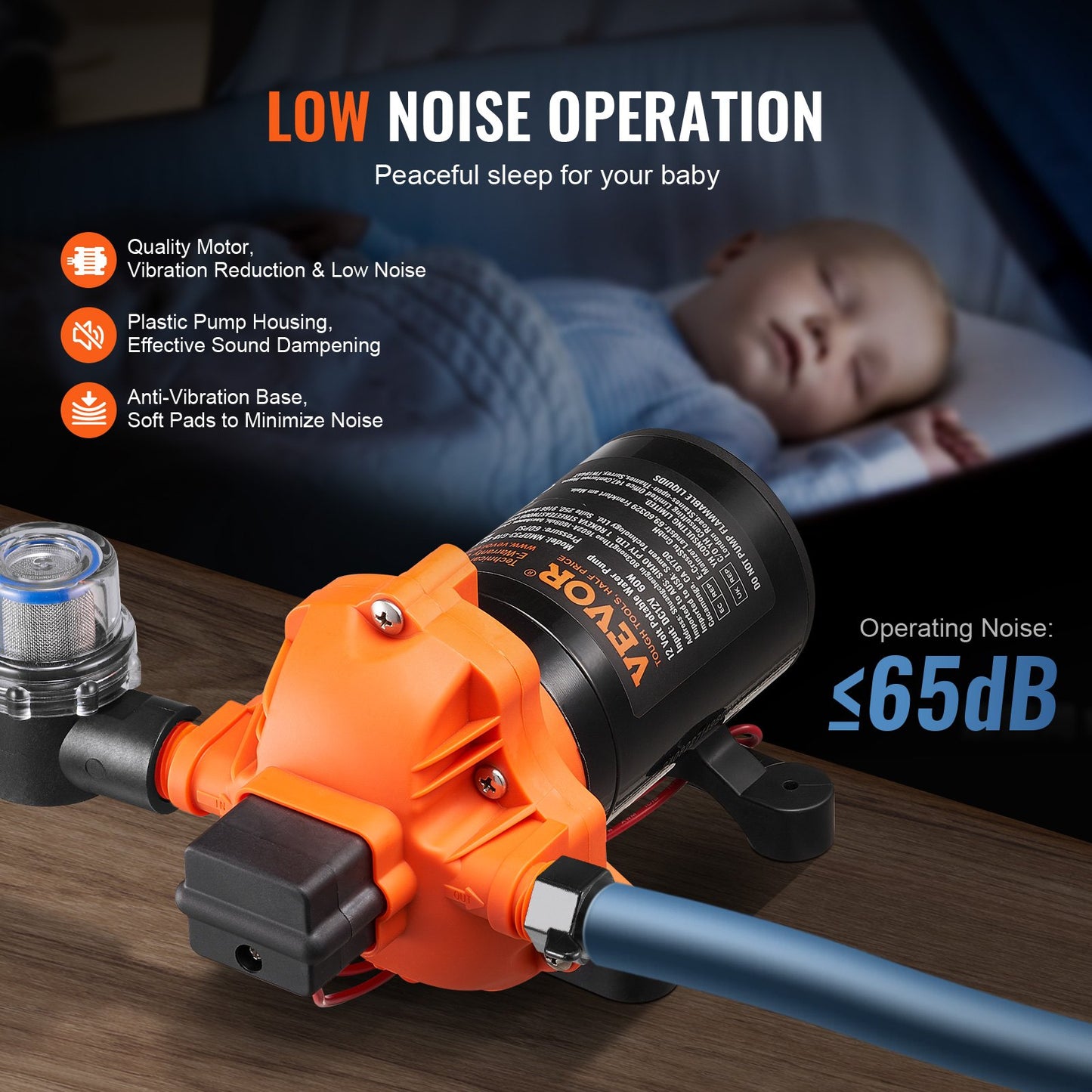 Diaphragm Pump 1.8GPM 6.81 L/min — view 6