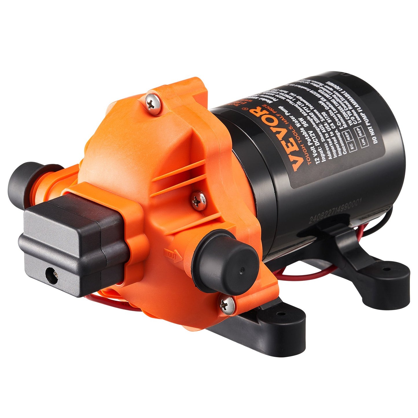 Diaphragm Pump 3GPM 11.36 L/min 3-Chamber — view 2