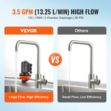 Diaphragm Pump 3.5GPM 13.25L/min 3-Chamber — view 3