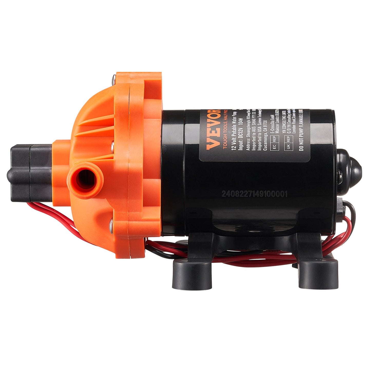 Diaphragm Pump 3.5GPM 13.25L/min 3-Chamber — view 12