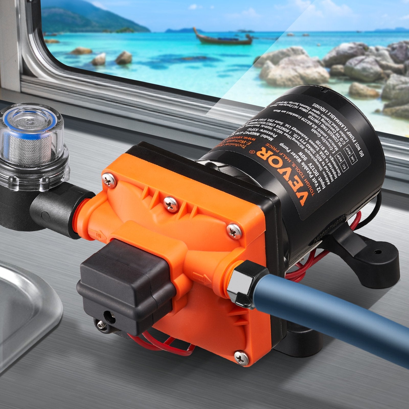 Diaphragm Pump 3GPM 11.36 L/min — view 9